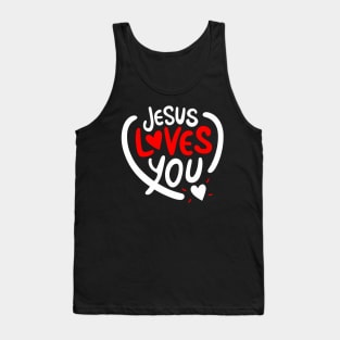 Jesus Loves You Tank Top